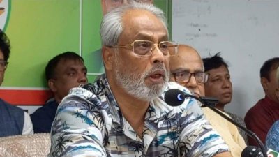 জাতীয় পার্টির চেয়ারম্যান গোলাম মোহাম্মদ কাদের
