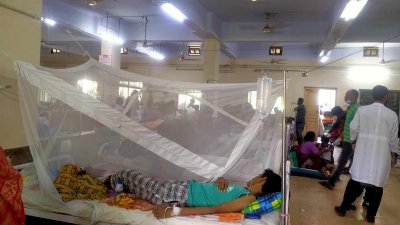 হাসপাতালে চিকিৎসাধীন ডেঙ্গু রোগী