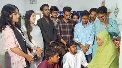 সাংবাদিক তুরাবের পরিবারের সঙ্গে সাক্ষাৎ করেন সমন্বয়করা
