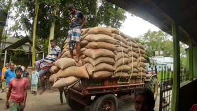 উদ্ধার সরকারি চাল