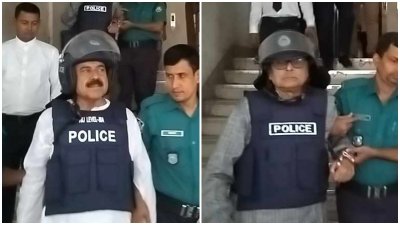 আদালতে শাজাহান খান ও রাশেদ খান মেনন