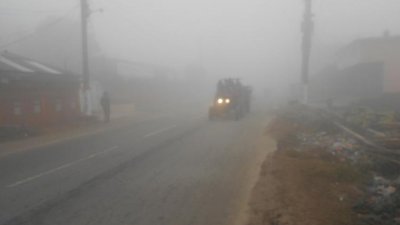 কুয়াশার ঘনত্ব বাড়ছে