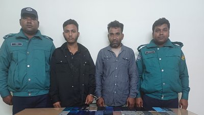 গ্রেফতার মো. নাদিম ও মো. সুজন