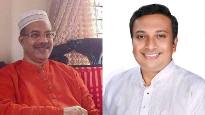 ফজলুল হক মিলন ও চৌধুরী ইশরাক আহমেদ সিদ্দিকী