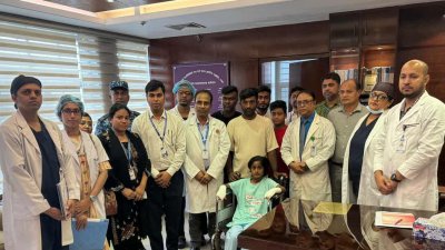 সুস্থ হয়ে হাসপাতাল ছাড়ছে রাফসি আক্তার রাফিয়া