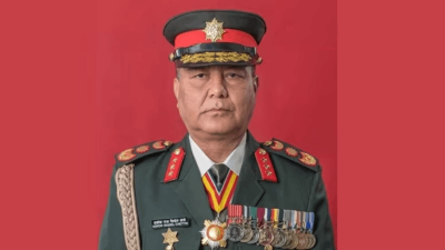 নেপালের সেনাপ্রধান অশোক রাজ সিগদেল। ফাইল ছবি: খবরহাব