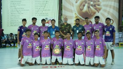 চ্যাম্পিয়ন নির্ঝর ক্যান্টনমেন্ট পাবলিক স্কুল অ্যান্ড কলেজ/বাংলা ট্রিবিউন