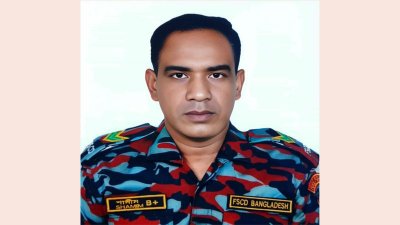 ফায়ার ফাইটার শামিম আহমেদ
