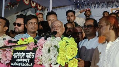 ব্রাক্ষ্মণবাড়িয়ায় বিএনপি চেয়ারপার্সনের উপদেষ্টা মুশফিকুর রহমান।