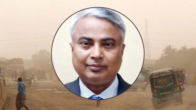 ঢাকার বায়ুদূষণ নিয়ে কথা বলেছেন জাহাঙ্গীরনগর বিশ্ববিদ্যালয়ের পরিবেশ বিজ্ঞান বিভাগের অধ্যাপক ও গবেষক ড. শফি মুহাম্মদ তারেক