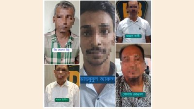 গ্রেফতারকৃতদের বিরুদ্ধে আইনি প্রক্রিয়া গ্রহণ চলমান রয়েছে