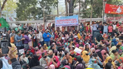 প্রাথমিক শিক্ষকদের আন্দোলন (ফাইল ছবি)