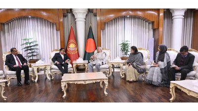 রাষ্ট্রীয় অতিথি ভবন যমুনায় প্রধান উপদেষ্টার সঙ্গে সাক্ষাৎ করেন পাকিস্তানের সংসদীয় স্পিকার এবং নেপাল, শ্রীলঙ্কা ও মালদ্বীপের মন্ত্রীরা