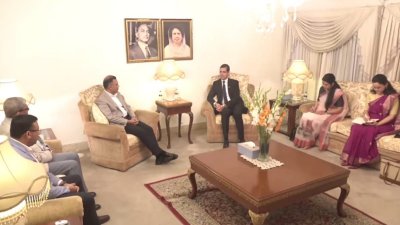 তারেক রহমানের সঙ্গে নেপালের রাষ্ট্রদূতের সাক্ষাৎ