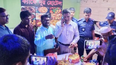 ‘ক্যাফে নুর’ হোটেলকে এক লাখ টাকা জরিমানা করা হয়েছে