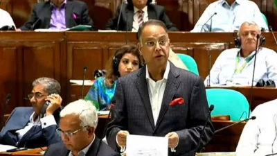 সংসদে কথা বলেন বিদ্যুৎ ও জ্বালানি মন্ত্রী ইকবাল হাসান মাহমুদ টুকু (ফাইল ছবি)