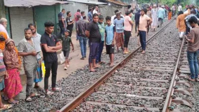 বেনাপোলগামী ট্রেনে কাটা পড়ে মা ও শিশুসন্তানের মৃত্যু