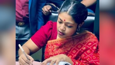 জাতীয় নাগরিক পার্টির যুগ্ম আহ্বায়ক নুসরাত তাবাসসুম