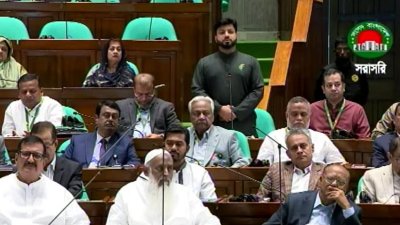 জাতীয় সংসদের অধিবেশনে কথা বলছেন মুক্তিযোদ্ধা বিষয়ক প্রতিমন্ত্রী ইশরাক হোসেন। ছবি: সংগৃহীত