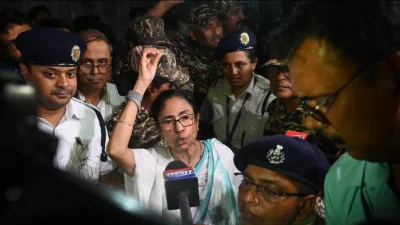 মমতা বন্দ্যোপাধ্যায়। ফাইল ছবি: টেলিগ্রাফ ইন্ডিয়া