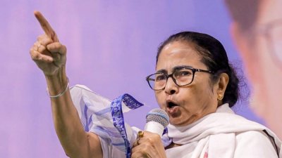 তৃণমূল কংগ্রেস প্রধান মমতা বন্দ্যোপাধ্যায়। ফাইল ছবি: পিটিআই