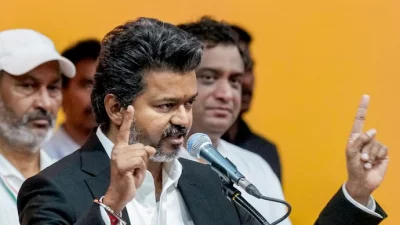 থালাপতি বিজয়। ছবি: পিটিআই