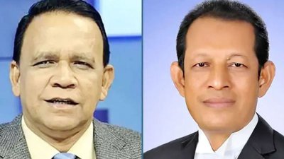 ব্যারিস্টার এ এম মাহবুব উদ্দিন খোকন ও আইনজীবী মোহাম্মদ আলী