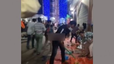 হজরত শাহ আলীর মাজারের হামলার ছবিটি সংগৃহীত