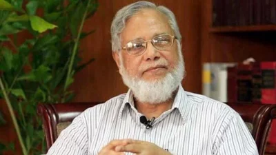 সাবেক প্রধান বিচারপতি এ বি এম খায়রুল হক (ফাইল ফটো)