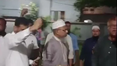 ঘটনার পর থানা ঘিরে বিক্ষোভ করেন জামায়াতের এমপি