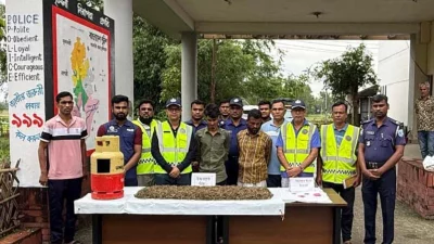 মাদকসহ গ্রেফতার সুজন মিয়া ও মোন্নাফ