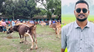 চিলমারী সরকারি ডিগ্রি কলেজের ফটকের তালা ভেঙে মাঠে পশুর হাট বসিয়েছেন জেলা ছাত্রদলের সাবেক সহ-সমাজসেবা সম্পাদক জিহাদ ফেরদৌস চমক