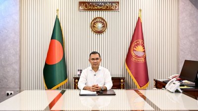 পবিত্র ঈদুল আজহা উপলক্ষে ভিডিও বার্তায় দেশবাসীকে শুভেচ্ছা জানান প্রধানমন্ত্রী তারেক রহমান। ছবি: বাংলা ট্রিবিউন