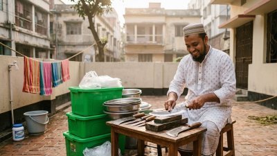 কোরবানির প্রস্তুতিতে আগে থেকেই কিছু বিষয় নিশ্চিত করা প্রয়োজন (প্রতীকী ছবি/এআই)