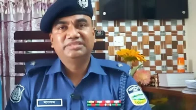 কলমাকান্দা থানার ওসি আবুল হাশেম