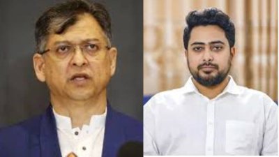 সালাহ উদ্দীন আহমদ ও নাহিদ ইসলাম (কোলাজ: বাংলা ট্রিবিউন)