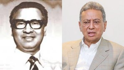 তাজউদ্দীন আহমদ ও আমির খসরু মাহমুদ চৌধুরী