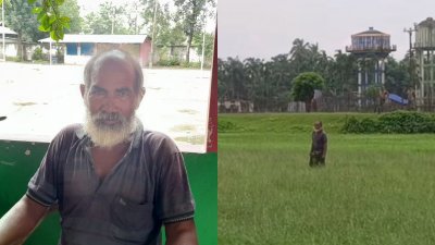 ষষ্টি চন্দ্র বর্মনকে সীমান্ত থেকে উদ্ধার করেছে বিজিবি