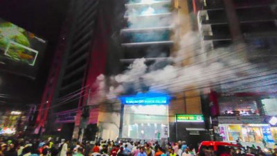 খুলনা সিটি মেডিক্যাল কলেজ হাসপাতালে আগুন