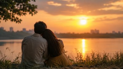 সুন্দর বা বুদ্ধিমান বলেই কি ভালোবাসা? (প্রতীকী ছবি/এআই)