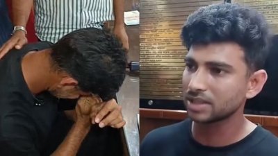 থানায় কাঁদলেন ক্রিকেটার নাঈম হাসান