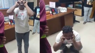 মায়ের লাশ ফেরত দেওয়ার শর্তে হাসপাতালের পরিচালকের কার্যালয়ের একটি কক্ষে ছেলেকে কান ধরে ওঠবস করানো হয়