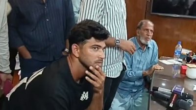 থানায় ক্রিকেটার নাইম হাসান