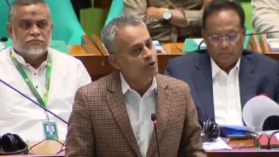 সংসদে শেখ রবিউল আলম