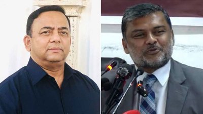 বেনজীর আহমেদ ও শিশির মনির (সংগৃহীত ছবি)