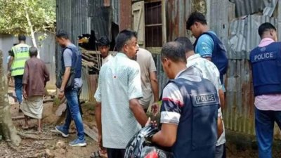 হবিগঞ্জে দুই গ্রামের মানুষের সংঘর্ষ
