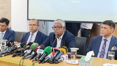 প্রেস ব্রিফিংয়ে কথা বলছেন পররাষ্ট্র সচিব আসাদ আল সিয়াম। ছবি: সংগৃহীত