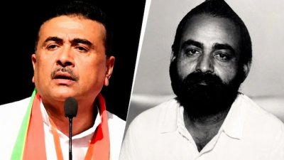 শুভেন্দু অধিকারী ও গোপাল মুখার্জি। ছবি: ইন্ডিয়া টুডে