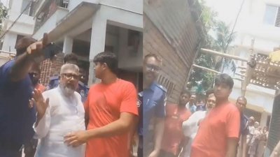 কার্যক্রম নিষিদ্ধ আওয়ামী লীগ নেতা ও পৌরসভার সাবেক মেয়র মোস্তাফিজুর রহমান বিজুকে পুলিশের কাছ থেকে ছিনিয়ে নিয়েছেন দলটির নেতাকর্মী ও পরিবারের স্বজনরা