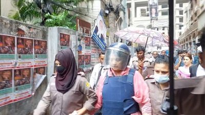 পুলিশের হেফাজতে জেবুন্নেসা আফরোজ
